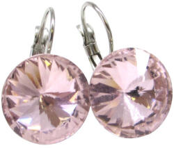 DIANA 14 mm-es fülbevaló (light rose) (2023052325)