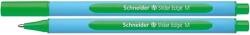 Schneider Pix SCHNEIDER Slider Edge M, rubber grip, varf mediu - scriere verde (S-152104) - officeclass