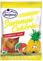 Bergland Savanyú ananász-mangó cukor 70 g