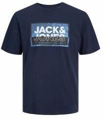 Jack & Jones Tricou cu Mânecă Scurtă Bărbați Jack & Jones logan Albastru Bărbați Mărime M