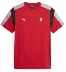 PUMA Tricou cu Mânecă Scurtă Bărbați Puma Ferrari Race MT7 Roșu Mărime S