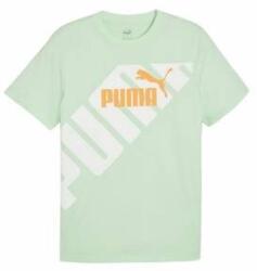 PUMA Tricou cu Mânecă Scurtă Bărbați Puma POWER Graphic Cyan Mărime S