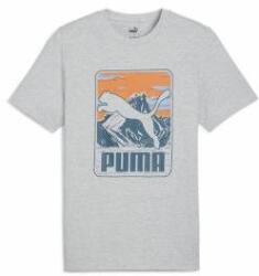 PUMA Tricou cu Mânecă Scurtă Bărbați Puma GRAPHICS Mountain Gri Mărime M