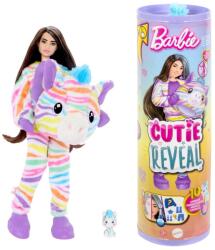 Mattel Barbie: Cutie Reveal meglepetés baba, 7. sorozat - Zebra (HRK39)