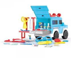 Man Yuk Toys Orvosi játékautó készlet - 26 db-os (BX16)