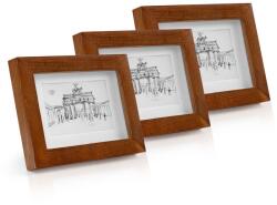 Casa Chic Kenton 14x9 cm 3 db-os képkeret szett (CL-4X6-3-RUST)
