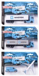Simba Toys Majorette: Maersk szállítójárművek szett 1:64 (212057289)