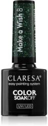 Claresa SoakOff UV/LED Color Make a Wish géles körömlakk árnyalat 8 5 g
