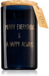 My Flame Lifestyle Winter Glow Merry Everything & Happy Always illatgyertya 7x12 cm