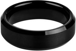 Troli Inel negru din wolfram 68 mm