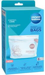 Canpol Babies Microwave Sterilization Bags sterilizációs zacskók mikrohullámú sütőbe 6 db