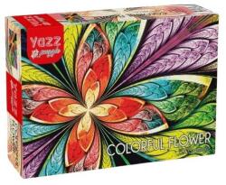 Yazz 1000 db-os puzzle - Colorful Flower (3815) (3815)