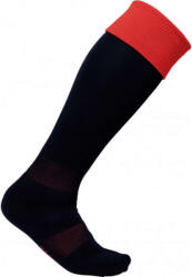 Proact Uniszex zokni Proact PA0300 Two-Tone Sports Socks -35/38, Black/Sporty Red