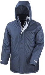 Result Gyerek Kabát Kapucnis Result Children's Core Winter Parka -XS (3-4), Sötétkék (navy)