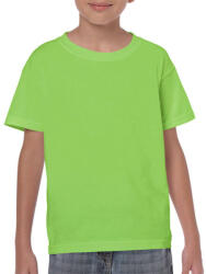Gildan Gyerek póló Rövid ujjú Gildan Heavy Cotton Youth T-Shirt - S (164), Lime