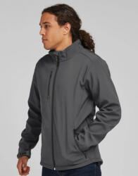 SG Lighting Férfi hosszú ujjú Softshell SG Men's Softshell Jacket 5XL, Szénszürke