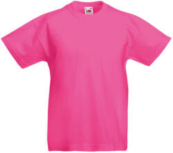 Fruit of the Loom Gyerek póló Rövid ujjú Fruit of the Loom Original T Kids - 104 (3-4), Fuchsia