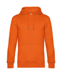 B&C Collection Uniszex kapucnis hosszú ujjú pulóver B and C KING Hooded XS, Narancssárga