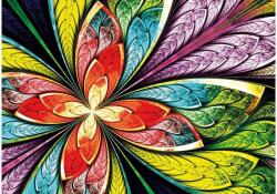 Yazz 3815 - Colorful Flower - 1000 db-os puzzle (3815)