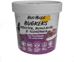 BugBell 150g BugBell BugKeks Belly Vital Digestion & Intestinal Flora rovarokkal, áfonyáv & psylliummal kutyasnack