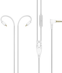 MEE Audio M6 PRO G2 AND MX PRO MIC CABLE - Moduláris professzionális fülhallgató kábel távvezérlővel és mikrofonnal - Színtelen (MEE-B-CABLE-M6PROG2-MIC-CL)