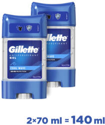 Gillette izzadásgátló Gél Cool Wave 2x70 ml