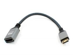 Thunder Germany Thunder HDA-142 [Mini HDMI papa - HDMI mama] átalakító (0, 2 m) (142-HDA142)