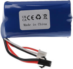 utángyártott TKKJ H101 - 1500mAh 7.4V Li-ion, SM-2P modell akku