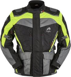 Furygan Apalaches fekete-fluo motoros kabát sárga