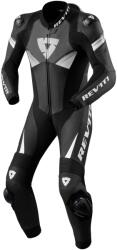 Revit Argon 2 egyrészes bőrkombi fekete-fehér - motozem - 322 830 Ft