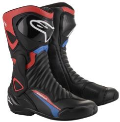 Alpinestars S-MX 6 Honda kollekció motoros csizma fekete-piros-kék-fehér