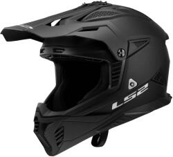 LS2 MX708 Fast II Solid Matt motocross bukósisak fekete
