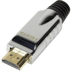 LogiLink HDMI A plug male with metall housing, solder type (CHP001)