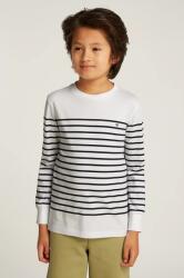 Tommy Hilfiger gyerek pamut hosszú ujjú felső fehér, mintás, KS0KS00540 - fehér 152