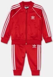 adidas Originals gyerek melegítő SST TRACKSUIT - piros 86