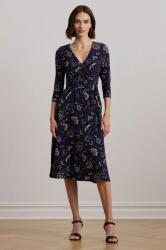 Ralph Lauren ruha sötétkék, midi, harang alakú, 250957701 - sötétkék 36