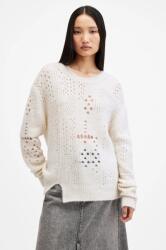 AllSaints gyapjú pulóver WINNIE meleg, női, fehér, W111KB - fehér M