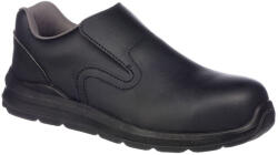 Portwest FD62 - Compositelite Slip On Safety Trainer, fekete (FD62BKR42)