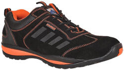 Portwest FW34 - Steelite Lusum munkavédelmi cipő S1P, fekete/narancs (FW34ORR36)