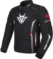 RSA Geacă motociclistă RSA Rider negru-alb-roșu (RSABURIDERBWR)