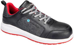 Portwest FC07 - Eco Composite Trainer S3S SR fekete/piros (FC07BKD38) - ezermesterszerszam