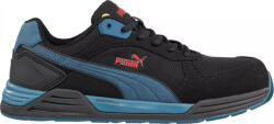 PUMA Frontside BLK/Blue Low S1P ESD HRO SRC munkavédelmi cipő (PUM-644660-39) - ezermesterszerszam