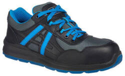 Portwest FT60 - Portwest Compositelite Mersey Trainer S1P Fekete/Kék (FT60BKB48)