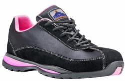 Portwest FW39 - Steelite női munkavédelmi cipő S1P - fekete/pink (FW39BPR42)