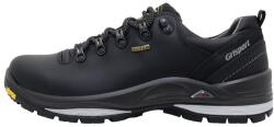 Grisport Pantofi barbati, Grisport, 881092-13507D14T-Negru, sport, piele naturala, impermeabil, cu talpa groasa, negru (Marime: 41)