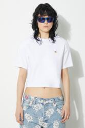 Fiorucci t-shirt Angel Patch Padded Cropped T-Shirt női, fehér, M01FPTSH095CJ03WH01 - fehér S