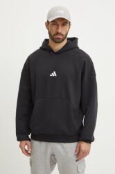 Adidas felső Future Icons fekete, férfi, sima, kapucnis, JD4954 - fekete XL
