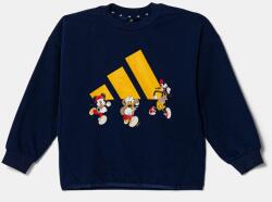 Adidas gyerek felső x Disney sötétkék, nyomott mintás, JD4550 - sötétkék 122