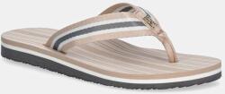 Tommy Hilfiger flip-flop IM TH PRINT BEACH SANDAL bézs, női, lapos talpú, FW0FW08370 - bézs Női 38