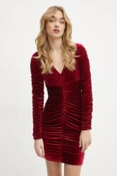 GUESS ruha IVANA bordó, mini, testhezálló, W5RK30 KCM62 - burgundia XS